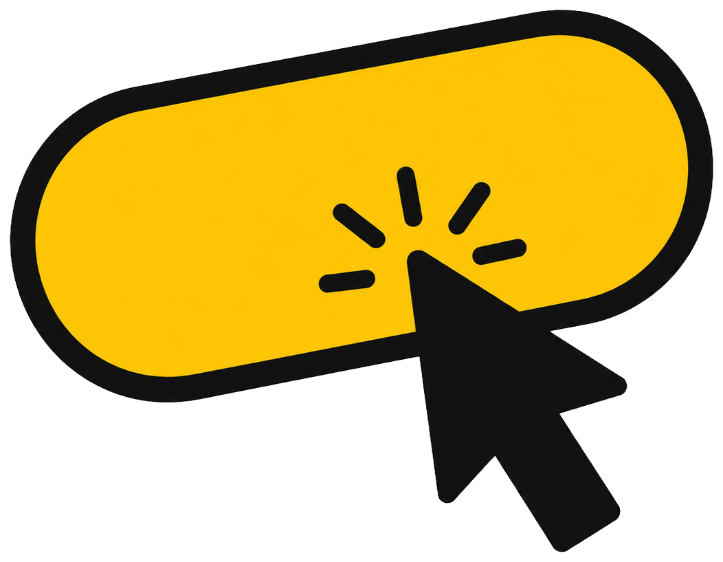 Icono de un botón amarillo con un cursor